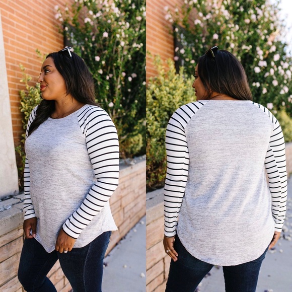 Throw And Go Raglan Long-Sleeved Tee - Picture 7 of 8